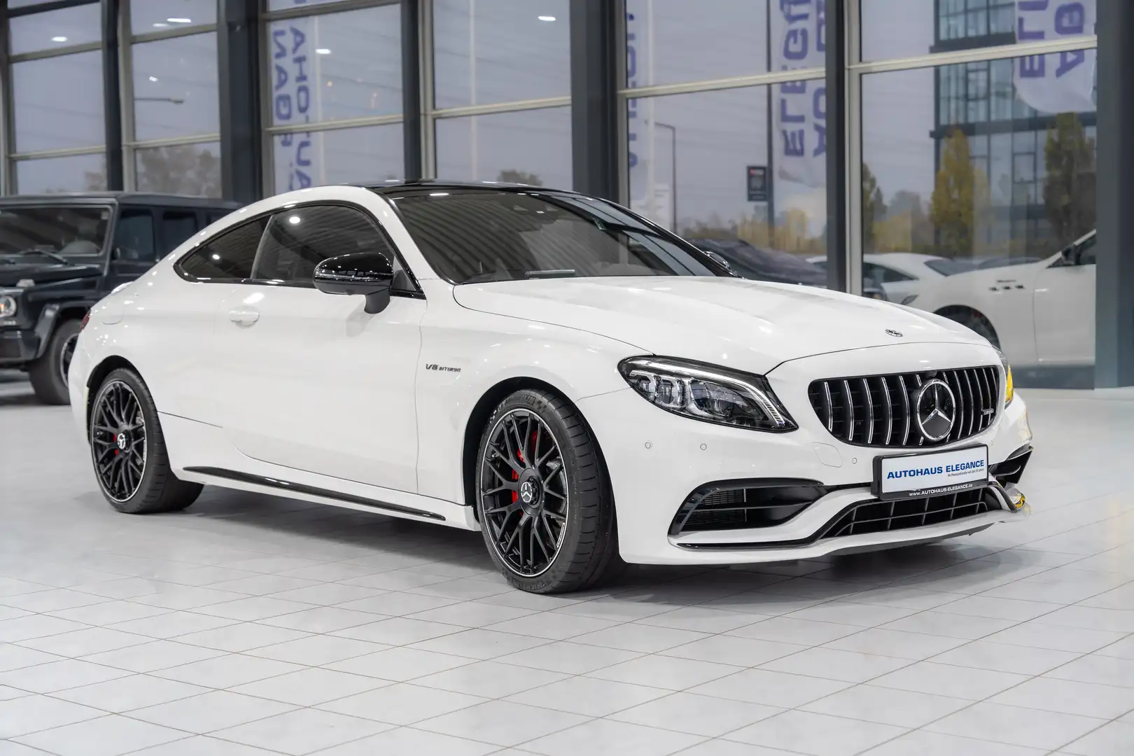 Mercedes-Benz C 63 AMG S Coupe*PANO*AMG-PERFORMANCE*NIGHT*LED* Weiß - 2