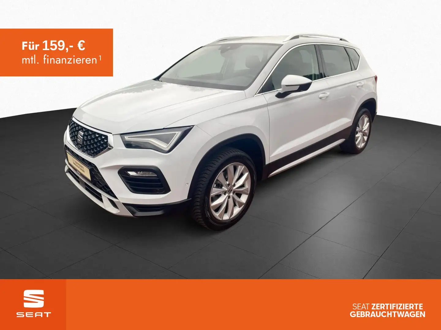 SEAT Ateca 1.5 TSI DSG Xperience Navi AHK LED RFK ACC Weiß - 1