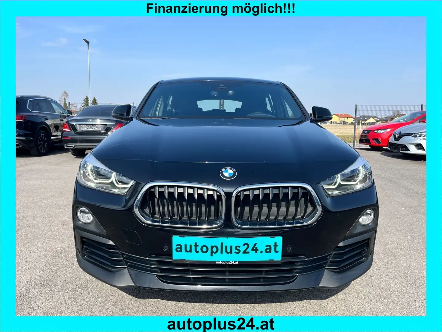BMW X2 sDrive 18d Schwarz - 2