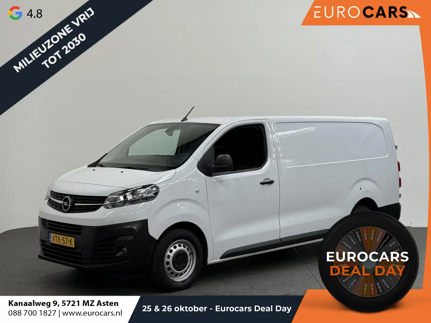 Opel Vivaro 1.5 CDTI L3H1 Edition 3-zits Airco Navi Trekhaak 3 Blanc - 1