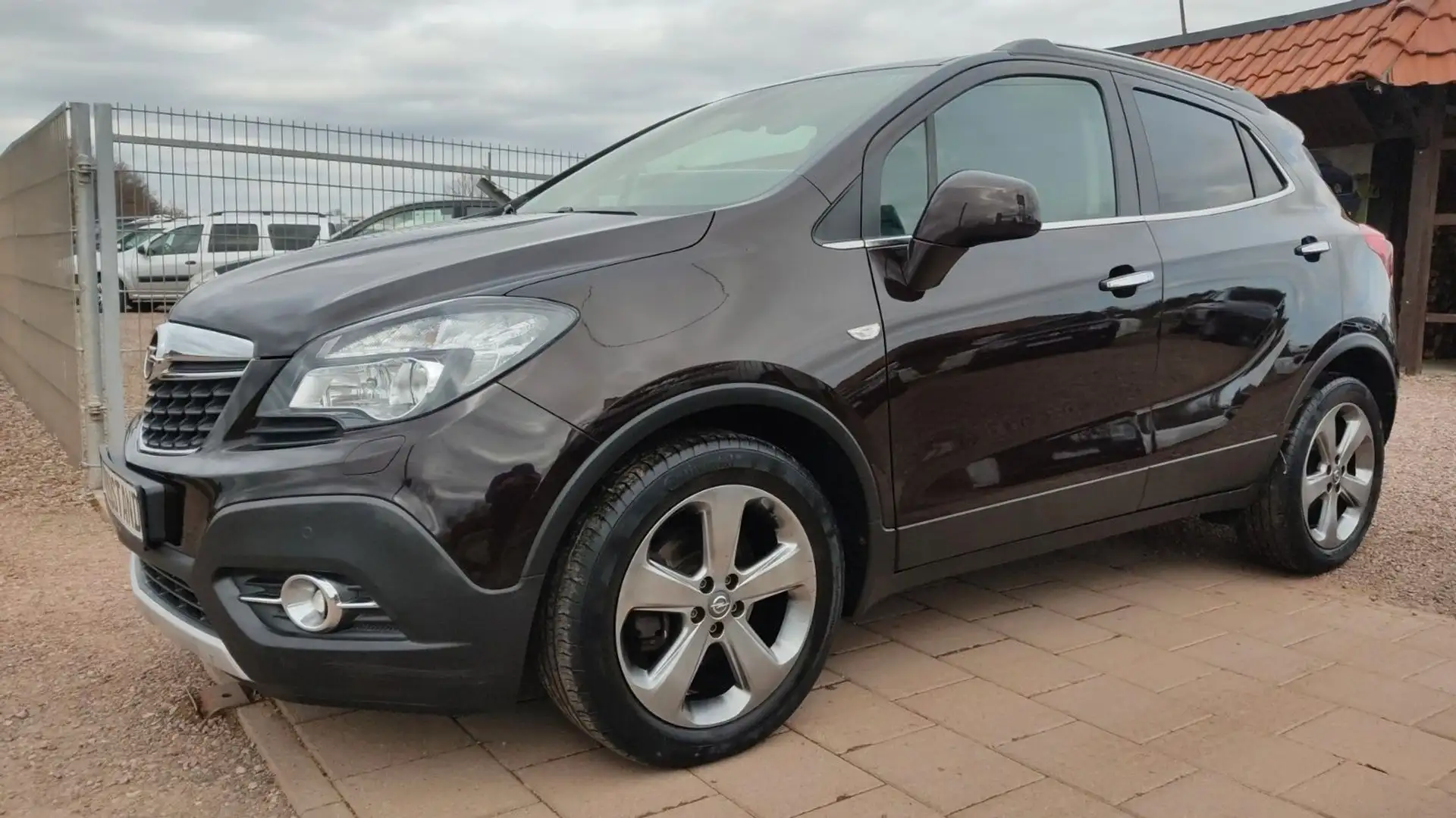 Opel Mokka 1.4 4x4 Xenon,Teilleder,Radträger,1.Hand Bruin - 2
