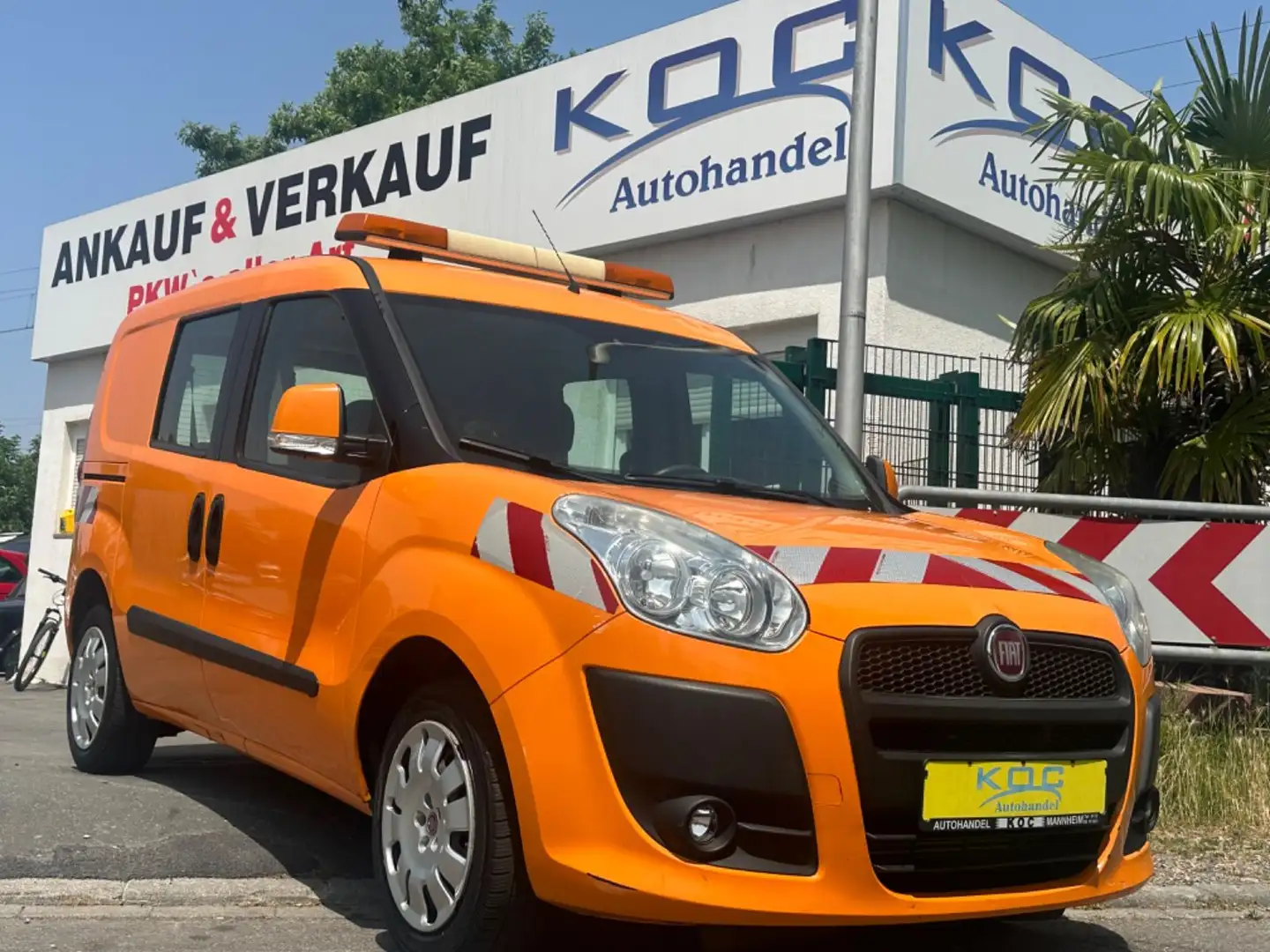 Fiat Doblo Doblò SX Kombi / 1. Hand Orange - 1