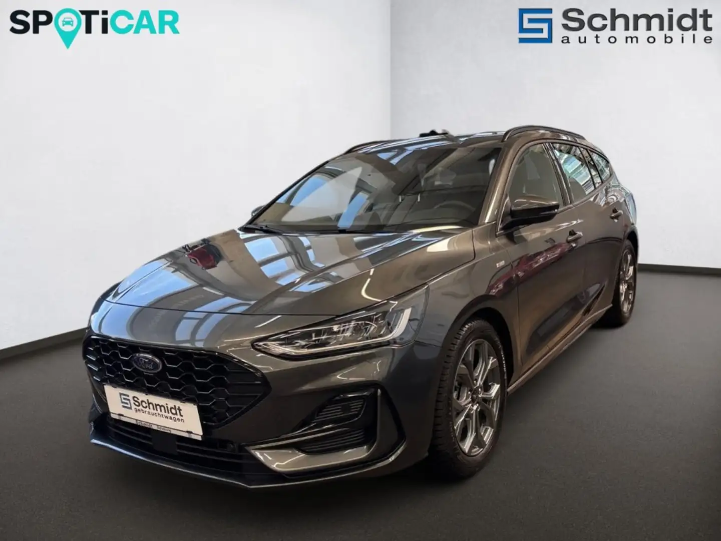 Ford Focus ST-Line Turnier 1,0L Eboost MHEV 125PS M FWD Grau - 1