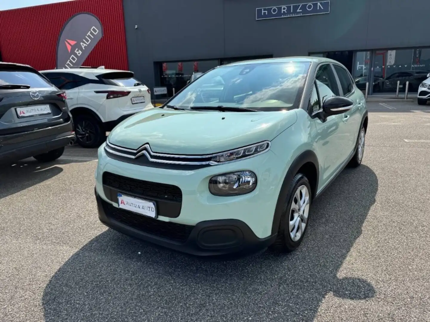 Citroen C3 1.2 puretech Feel s&s 83cv neopatentati my18 Verde - 2