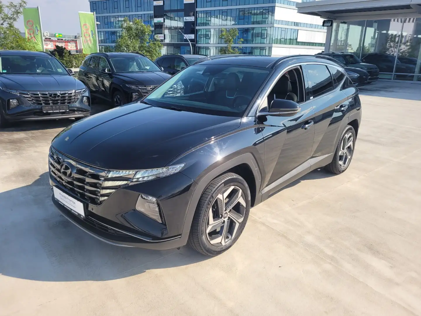 Hyundai TUCSON 1.6 T-GDI Prime Plug-In Pano Allrad ECS Schwarz - 2