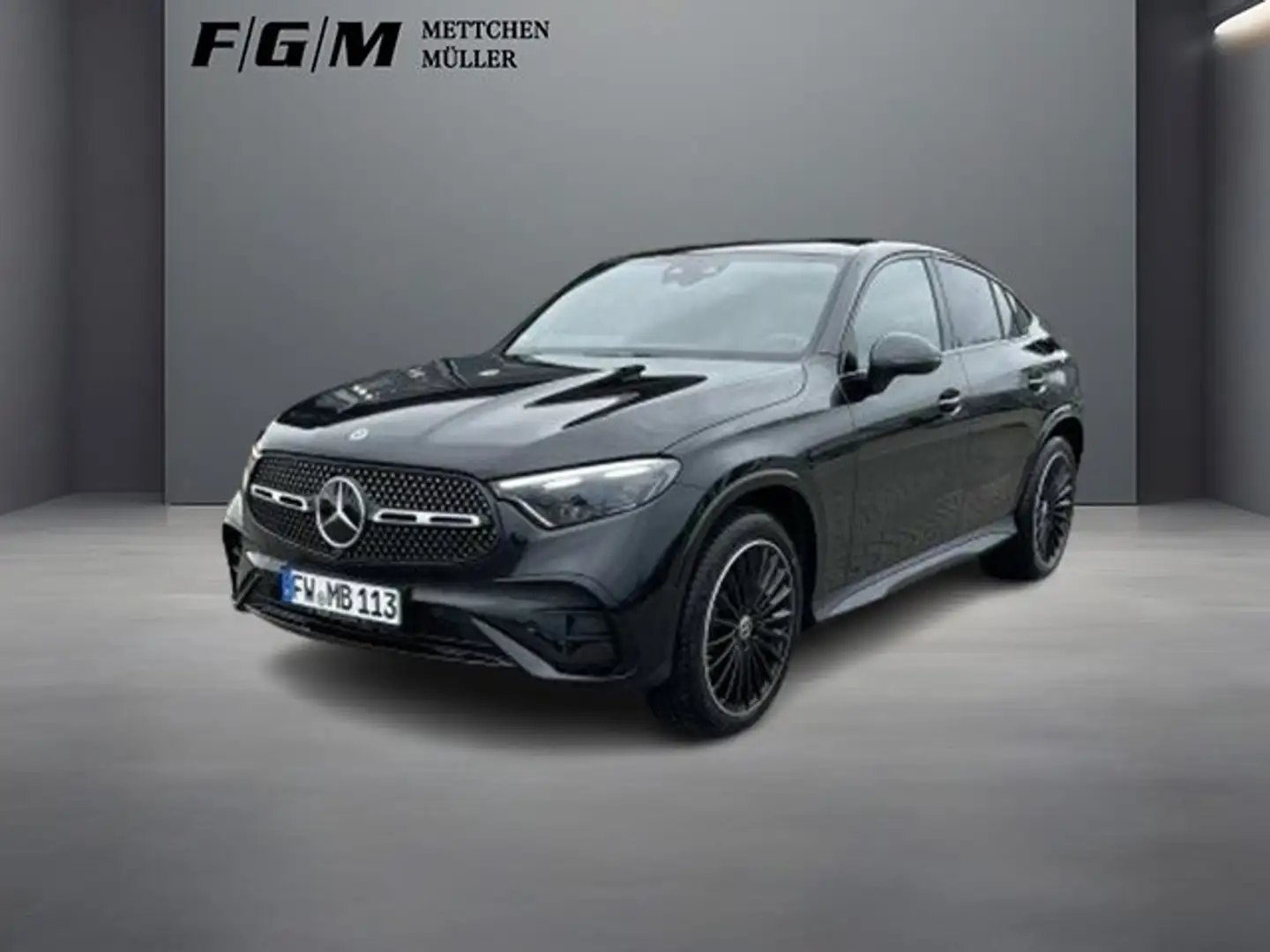 Mercedes-Benz GLC 450 d AMG Line Burm|DigiLight|S-Dach|TWA|360 Schwarz - 2