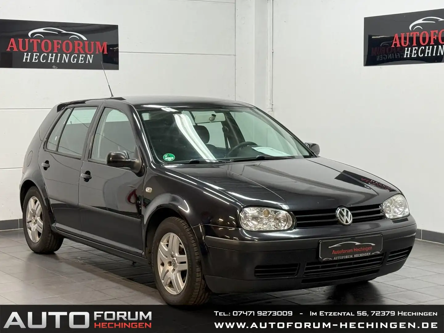 Volkswagen Golf IV Edition 1.6 Klima Servo TÜV 12/2026 Noir - 1