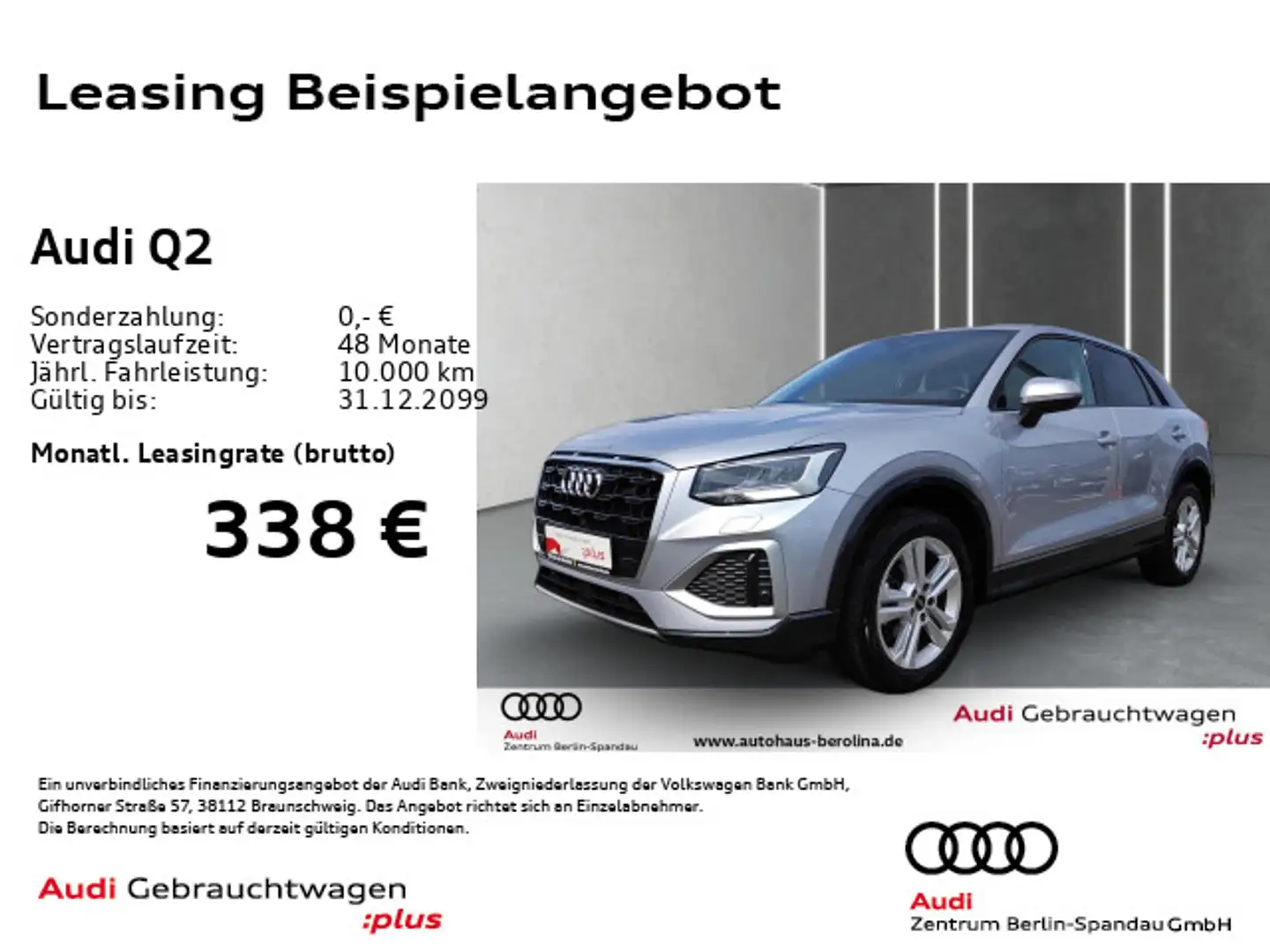Audi Q2 35 TFSI Adv. S tronic *GRA*AHK*LED*SHZ*PDC* Silber - 1