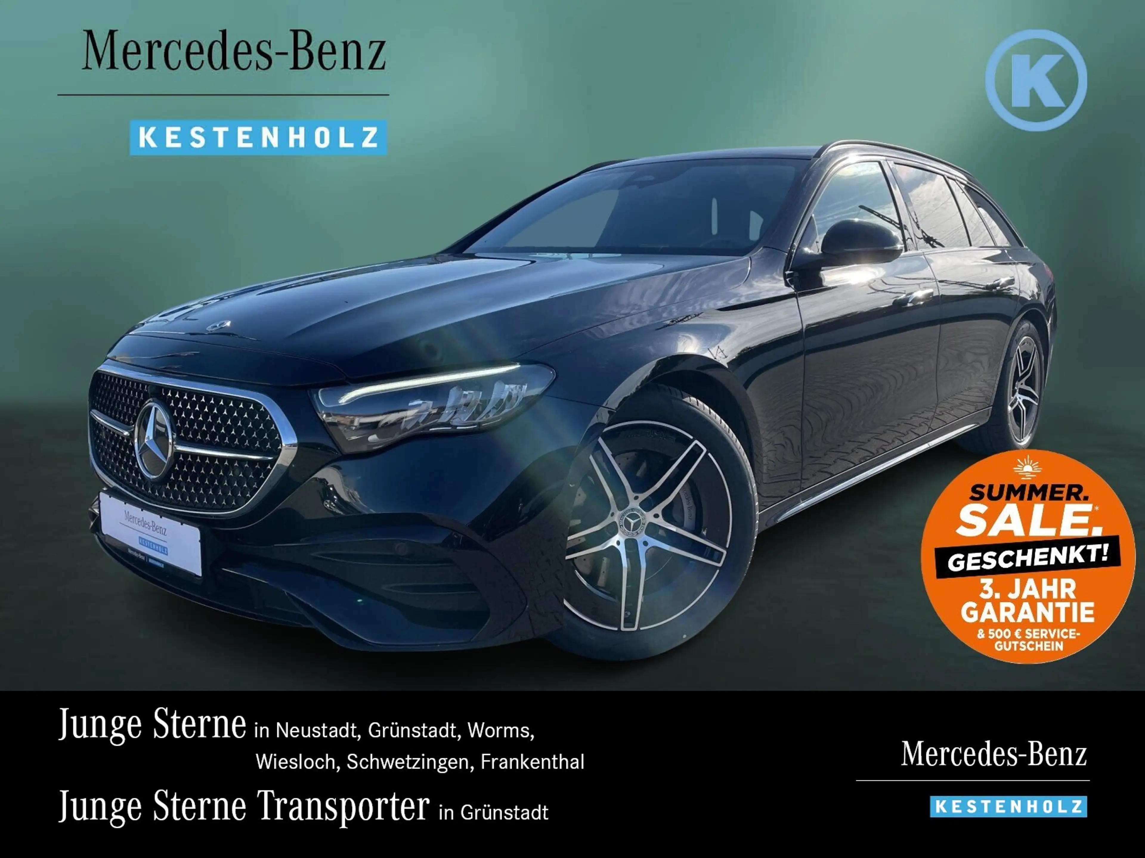 Mercedes-Benz E 220 E 220 d T AMG+NIGHT+AHK+DISTRO+KAMERA+LENKHZ+TWA