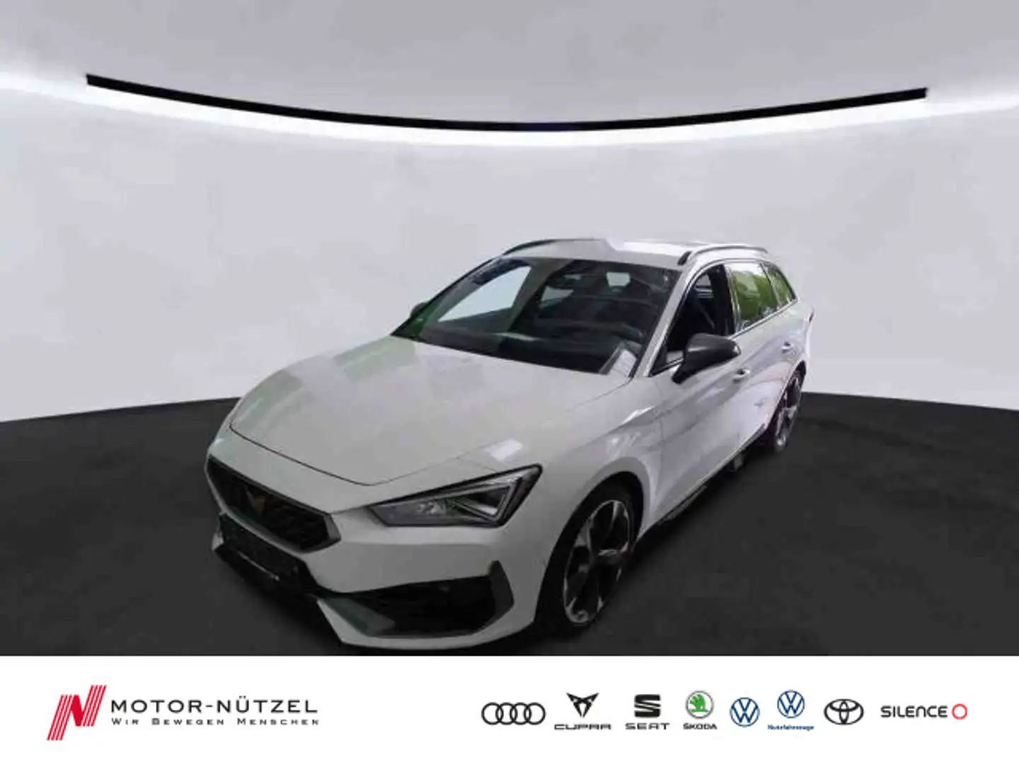 CUPRA Leon ST 2.0 TSI DSG LED+NAVI+APP+ACC+SHZ+RFK+NSW Weiß - 1