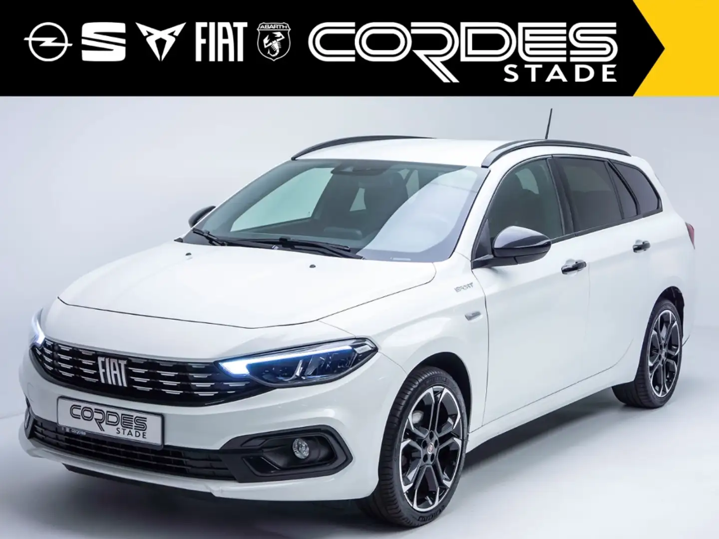 Fiat Tipo Kombi  Sport Digitales Cockpit LED Klimaautom SHZ Blanc - 2
