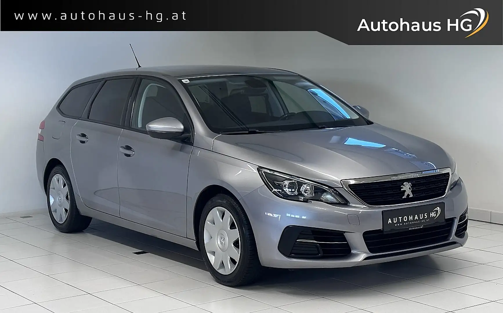 Peugeot 308 SW 1,6 BlueHDI 100 Active S&S Grau - 1
