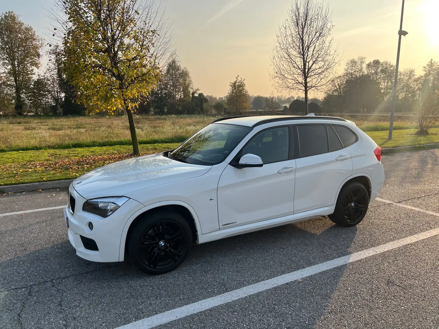 BMW X1 X1 xdrive 18d Msport ALCANTARA, CATENA NUOVA Bianco - 2