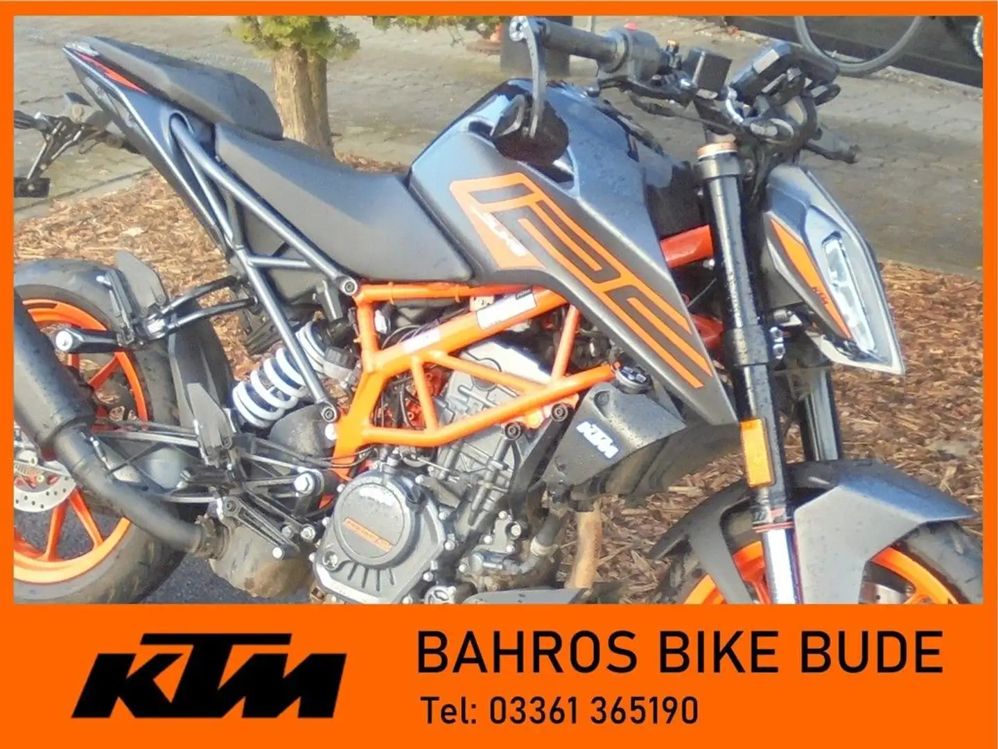 KTM 125 Duke ABS Negro - 1