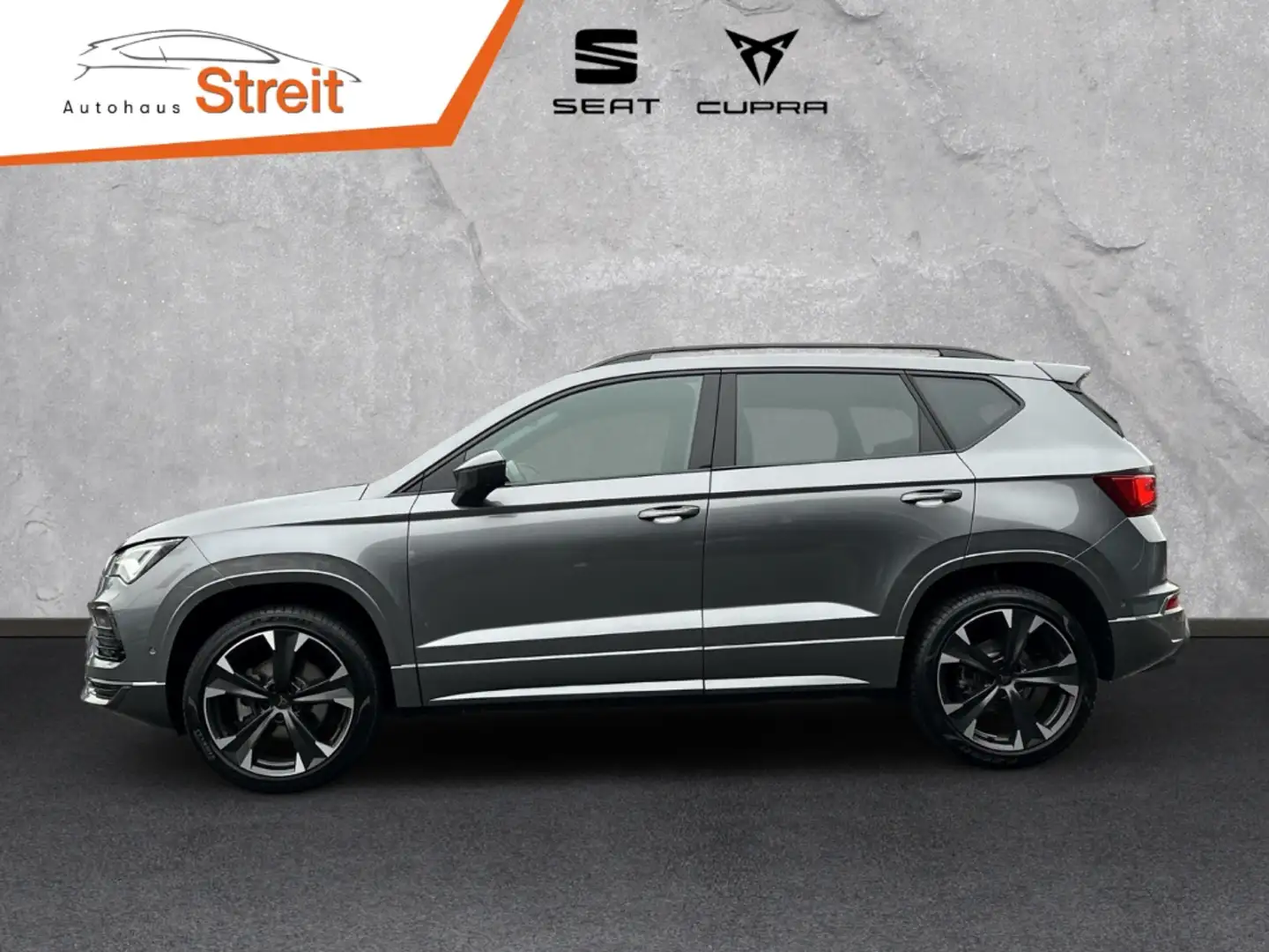 CUPRA Ateca 2,0 TSI 4Drive 7-Gang DSG AHK-klappbar Navi Digita Grau - 2