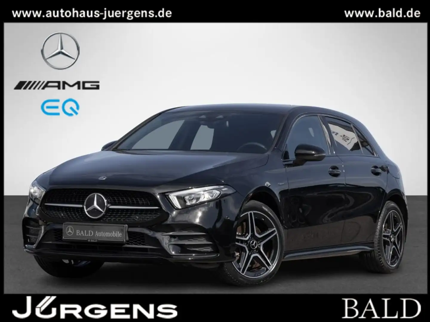 Mercedes-Benz A 250 e AMG/Wide/LED/Cam/DAB/CarPlay/Night/18" Černá - 2