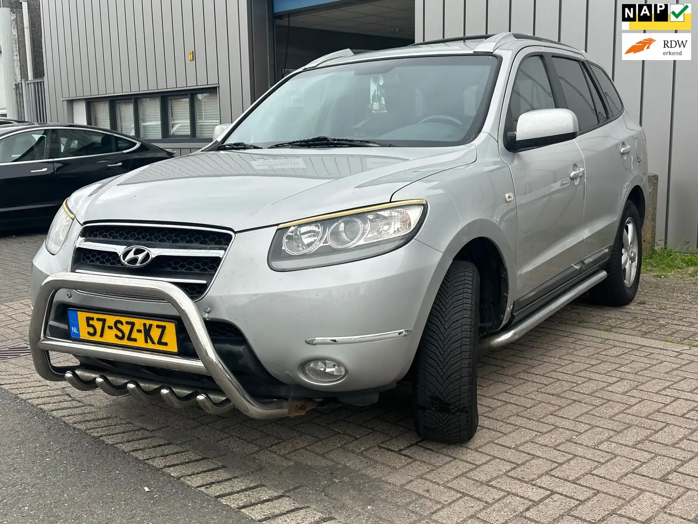 Hyundai SANTA FE 2.7i V6 4WD Style 7p. trekhaak Grijs - 1