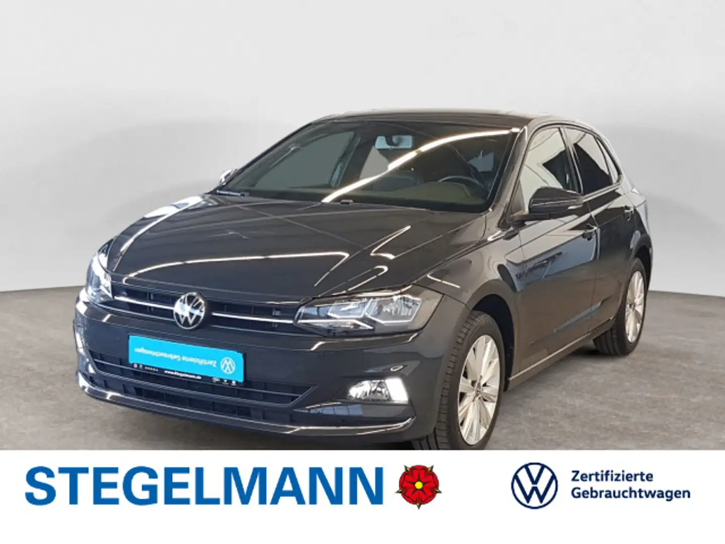 Volkswagen Polo VI 1.5 TSI DSG Highline Gris - 1