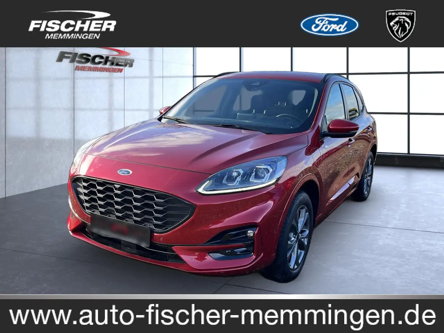 Ford Kuga Plug-In Hybrid ST-Line Bluetooth Navi LED Rouge - 1