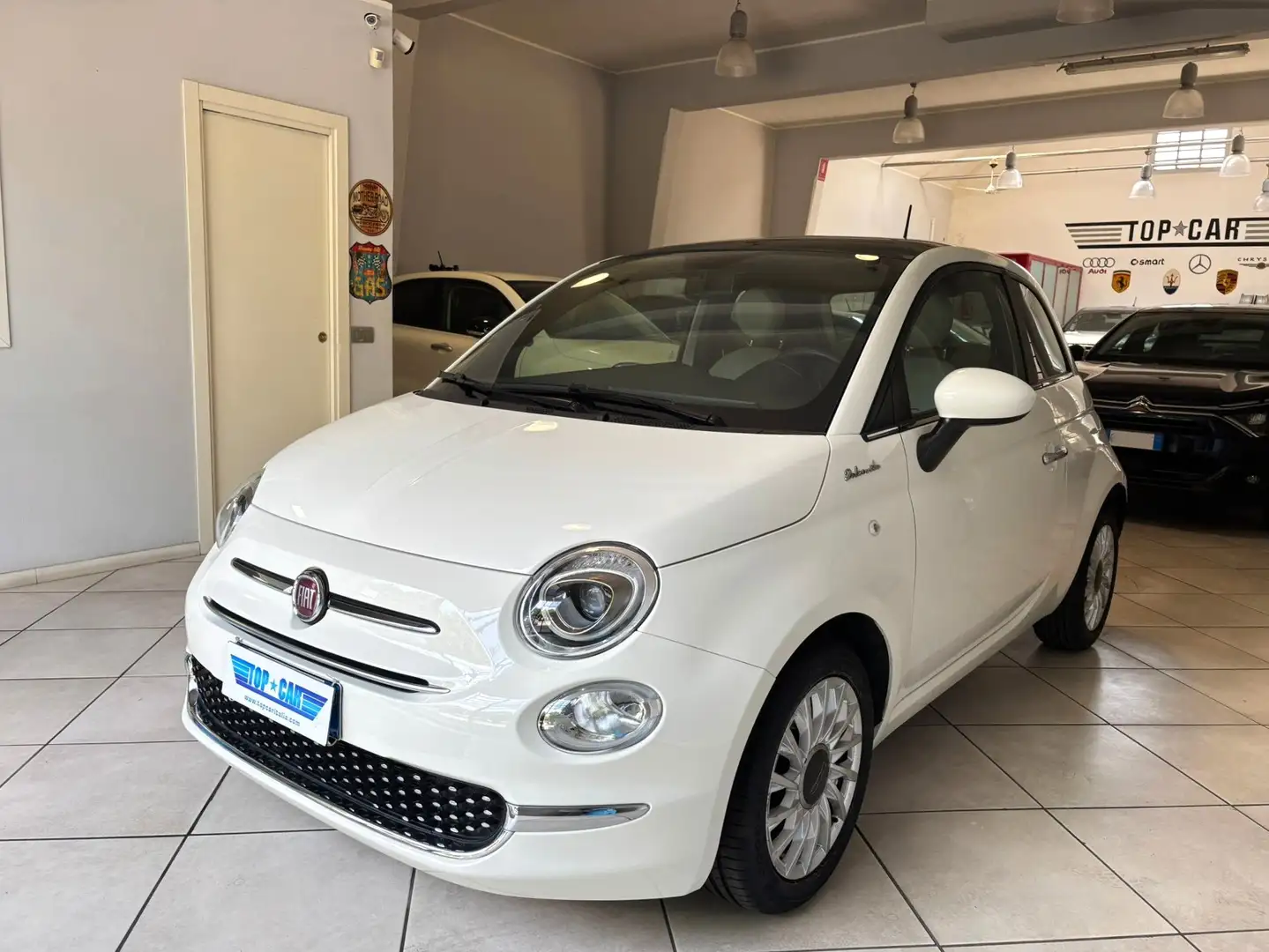 Fiat 500 1.0 Hybrid lounge DOLCEVITA 70cv Neopaten. CARPLAY Bianco - 1