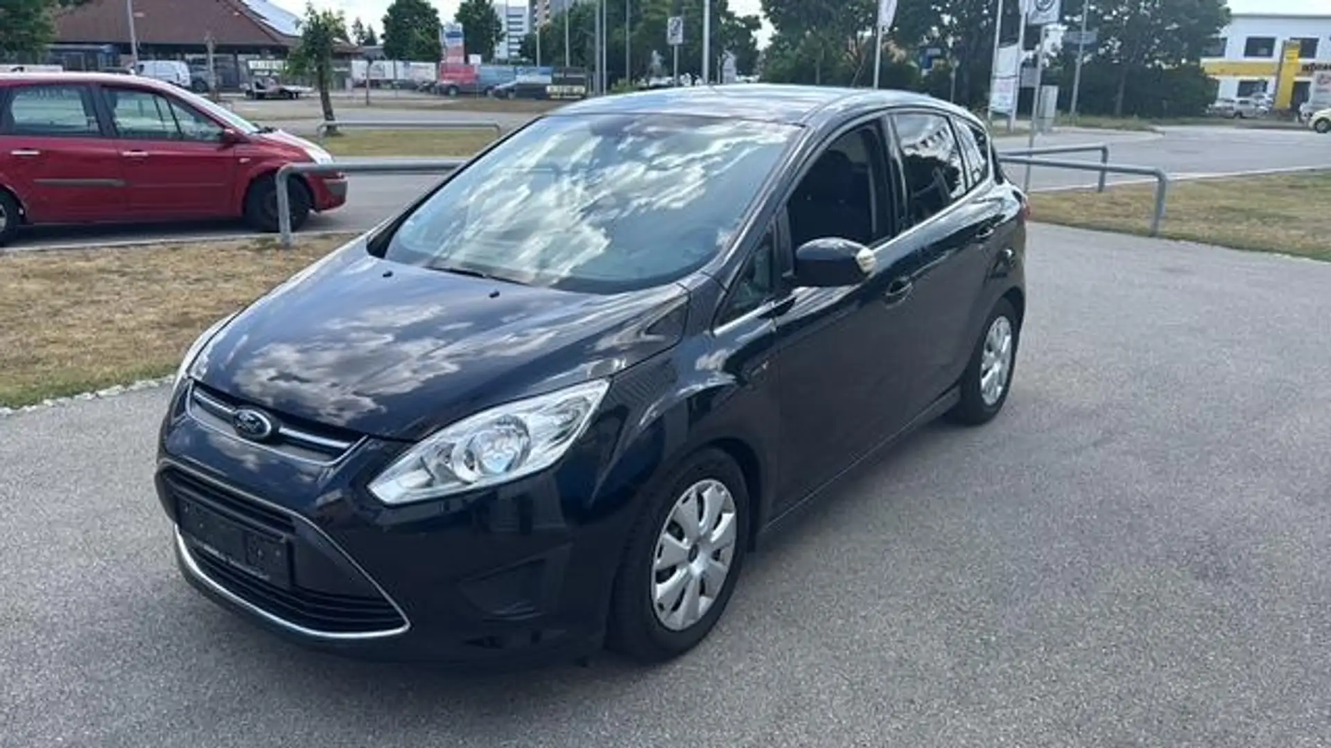 Ford C-Max 1.6 EcoBoost *Sitzh.*Tempomat*Bluet.* Schwarz - 1