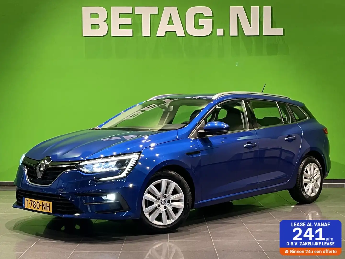 Renault Megane Estate | 1700kg trekgewicht! | Navi | LED | Blau - 1