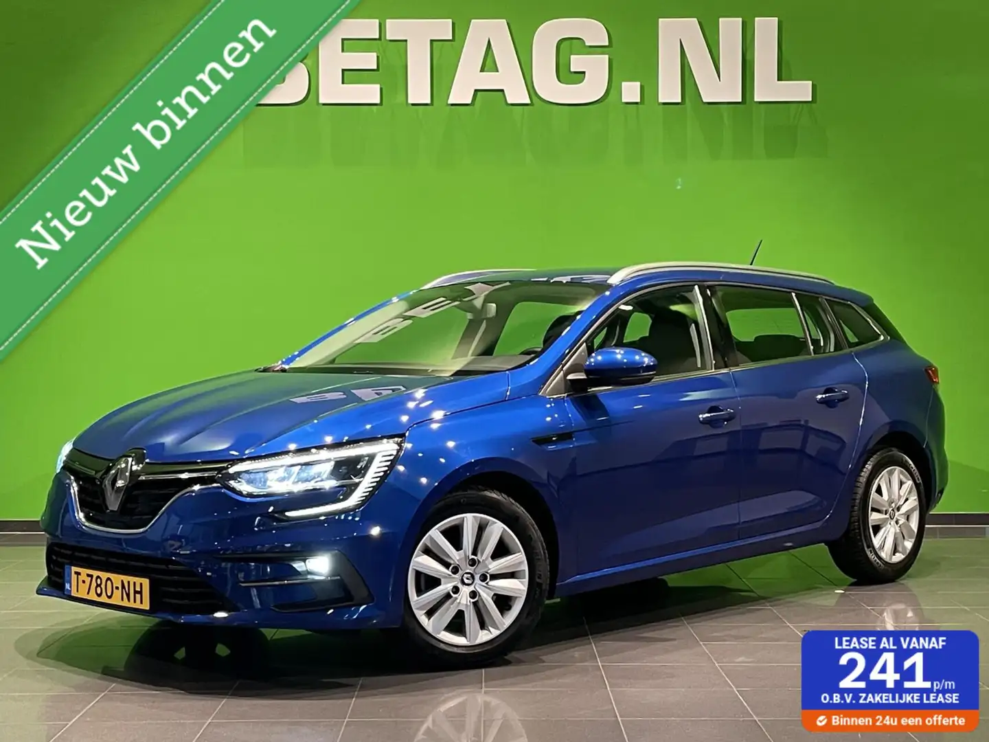 Renault Megane Estate 1.3 TCe 140 Equilibre | Navi | LED | DAB | Bleu - 1