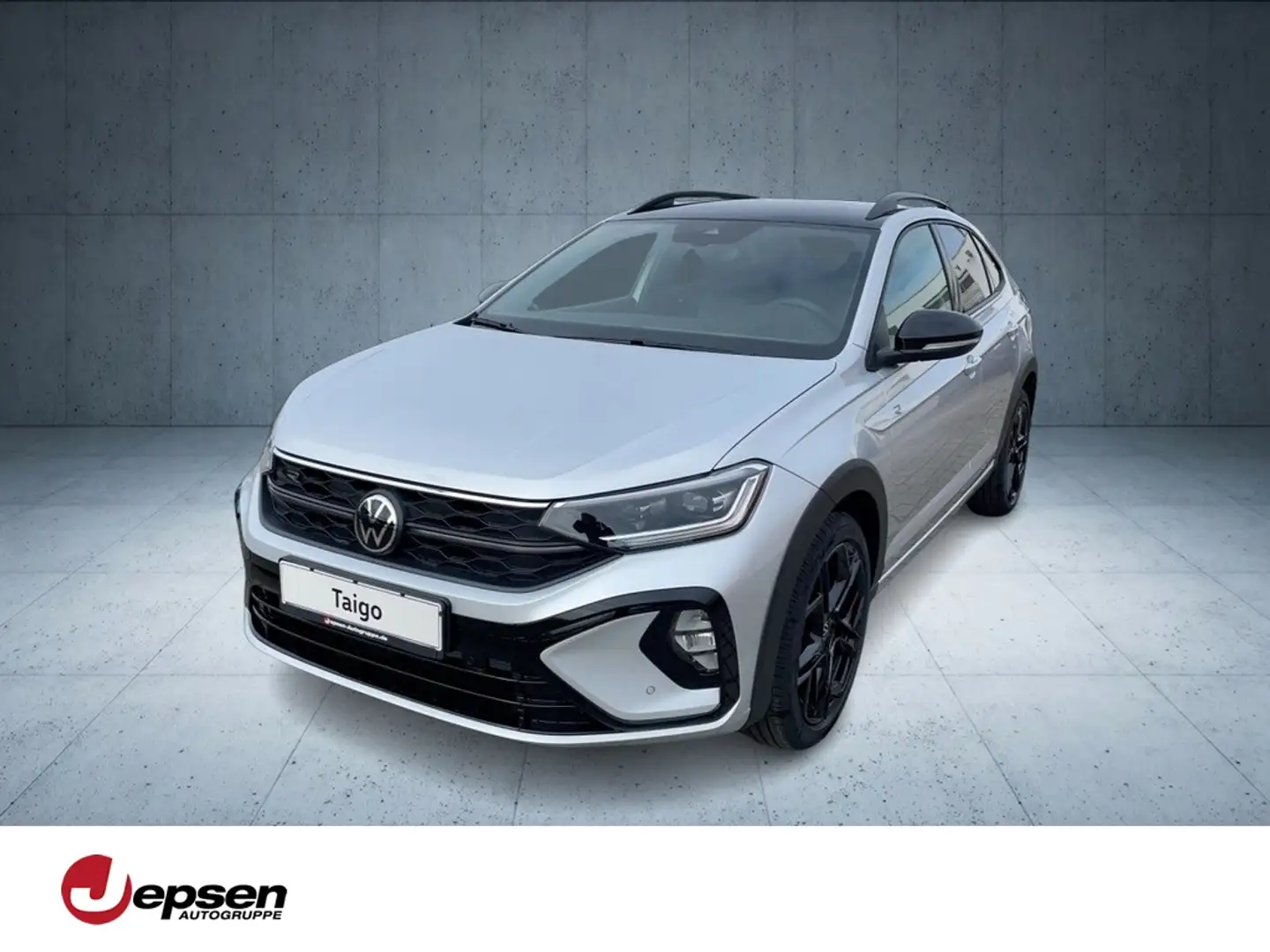 Volkswagen Taigo R-Line 1.0 TSI DSG ACC LED AHK KAM Silber - 1