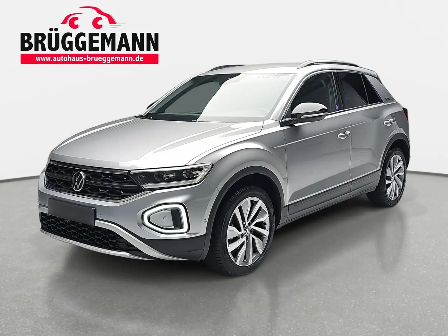 Volkswagen T-Roc T-ROC 1,5 TSI DSG GOAL NAVI LED KLIMAAUTO ACC KAME Silber - 1