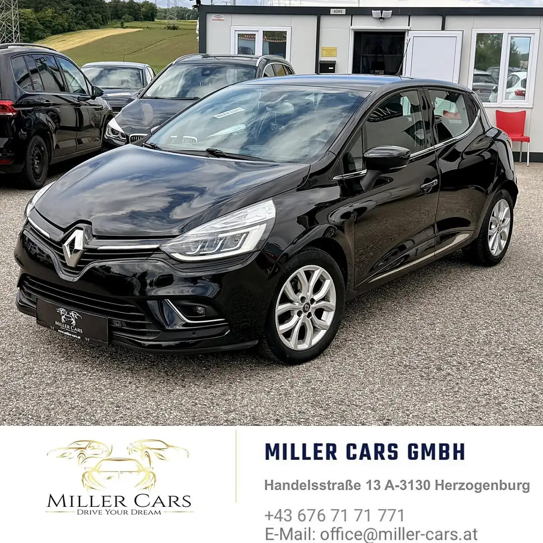 Renault Clio Intens Energy TCe 120 EDC-Automatik*Servicegepf... Schwarz - 1