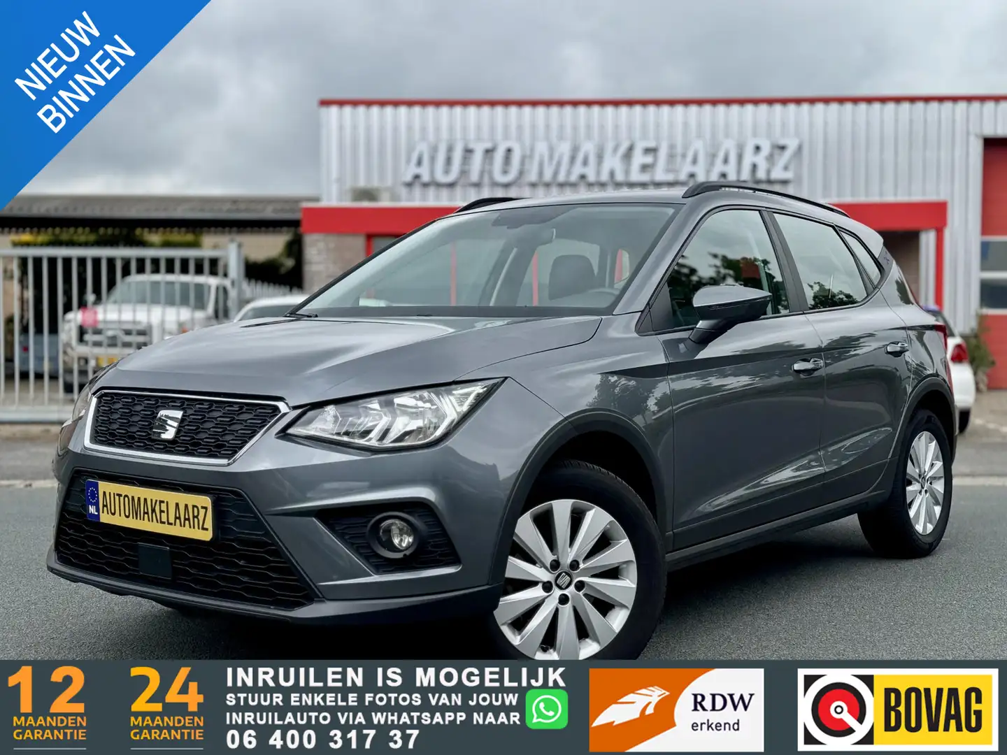 SEAT Arona 1.0 TSI Style Launch Edition NAP CARPLAY Grijs - 1