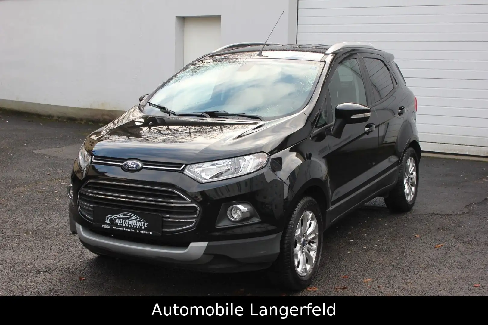 Ford EcoSport Titanium TEILLEDER SITZHEIZUNG TEMPOMAT Noir - 1
