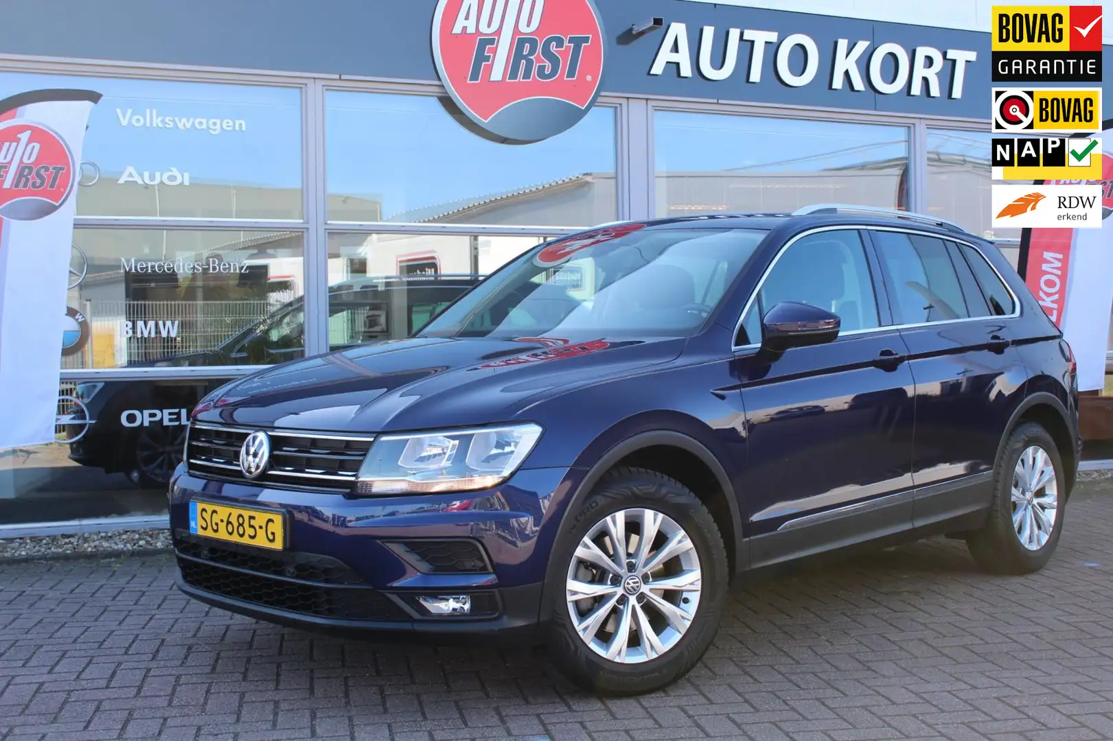 Volkswagen Tiguan 1.4 TSI ACT Comfortline Business, panorama Blauw - 1