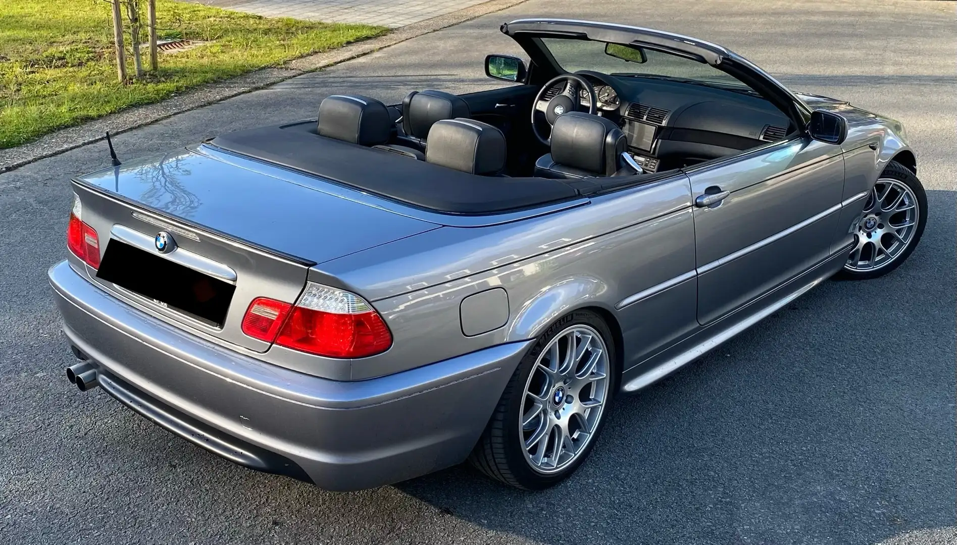 BMW 320 Benzine Cabrio M-Pakket E46 Gris - 2