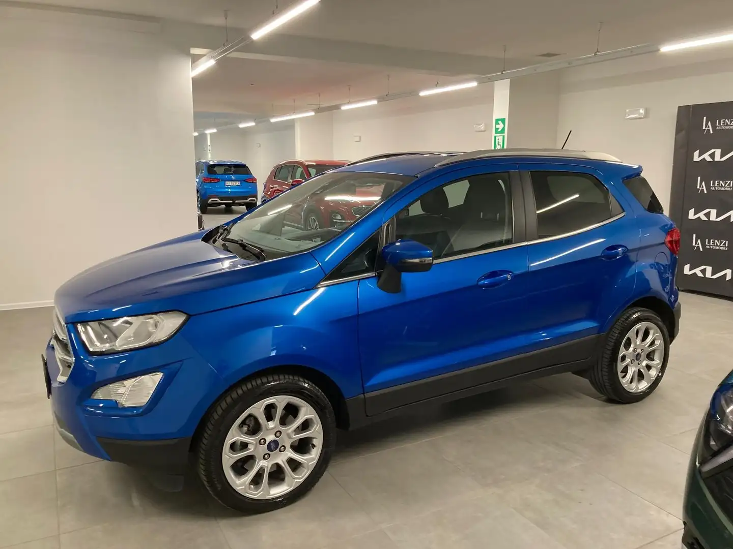 Ford EcoSport EcoSport 1.5 ecoblue Titanium SOLO 75.000 KM Blu/Azzurro - 2