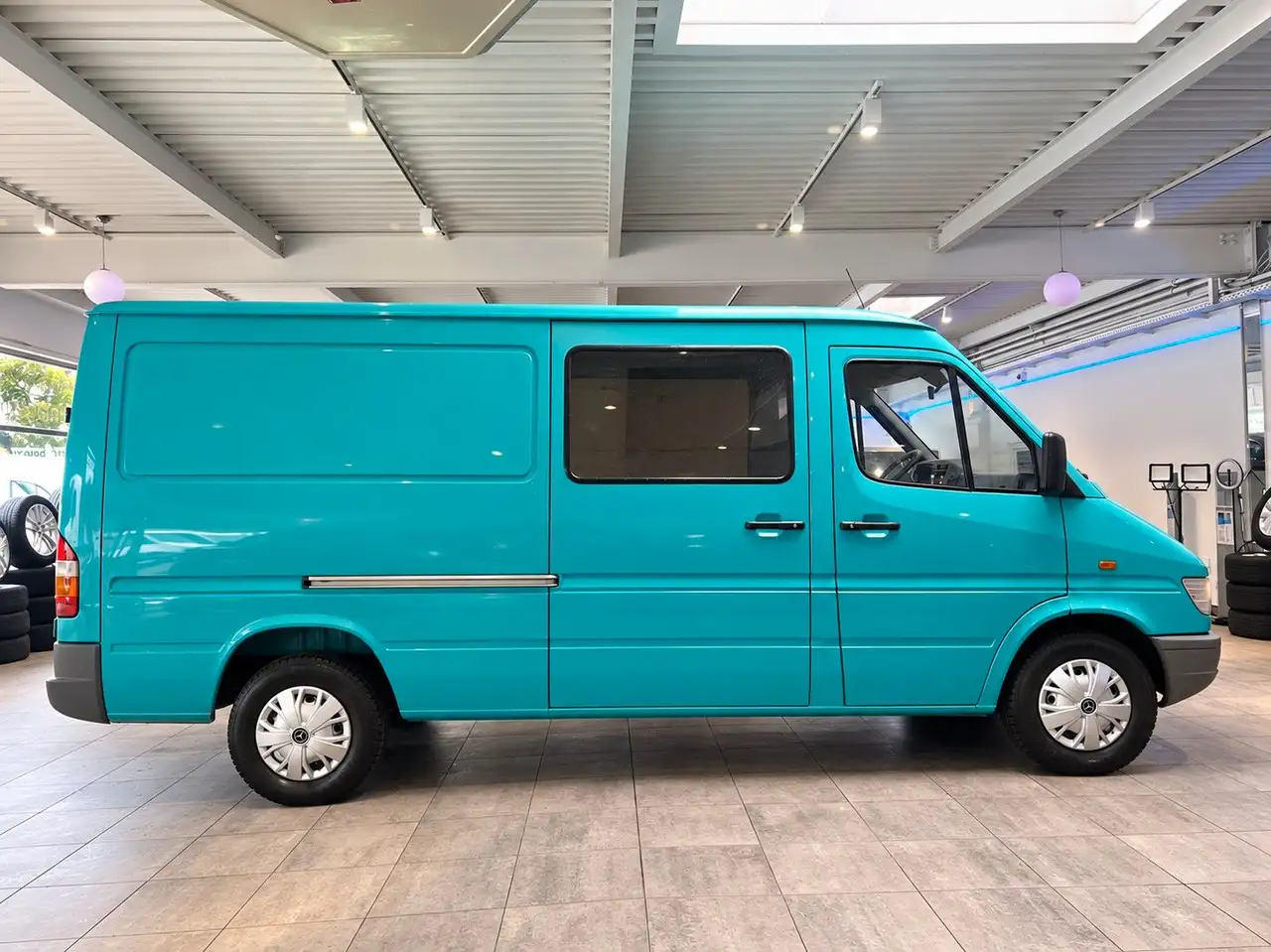 Mercedes-Benz Sprinter 312 D Flach+Lang*German Car*, foto 3