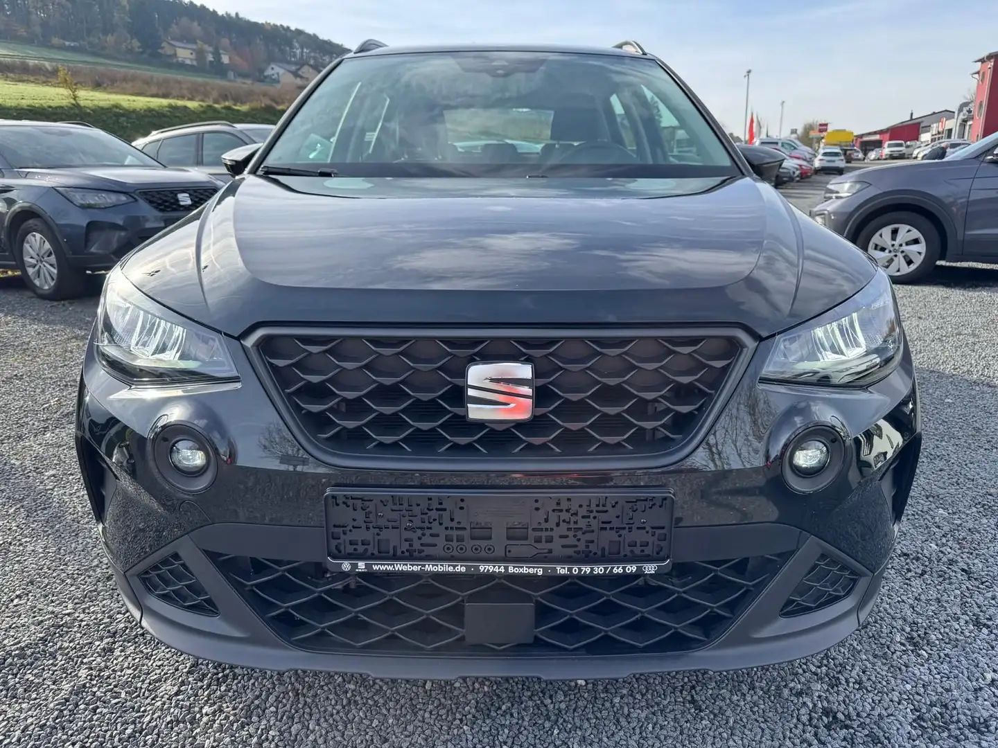 SEAT Arona 1.0 TSI *STYLE*PDCHI*TEMPOMAT*VOLL-LED*APP Schwarz - 2