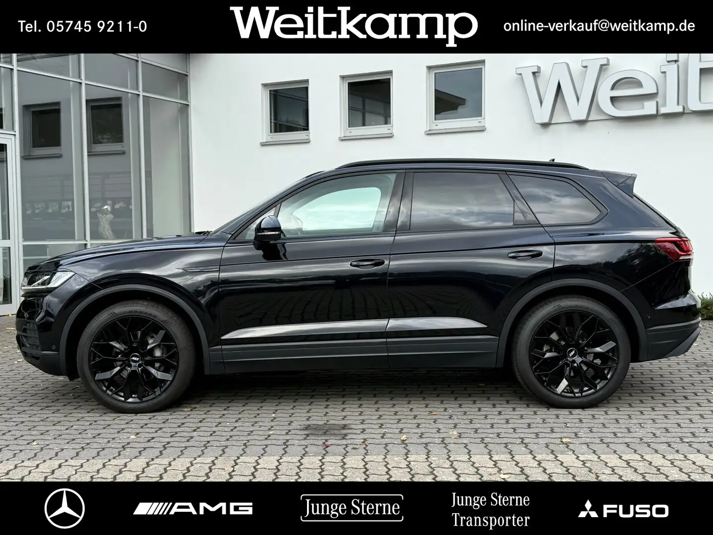 Volkswagen Touareg Touareg 3.0 V6 TDI 4M AHK+Panorama+Luftfederung Noir - 2
