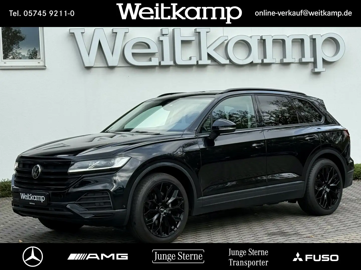 Volkswagen Touareg Touareg 3.0 V6 TDI 4M AHK+Panorama+Luftfederung Noir - 1
