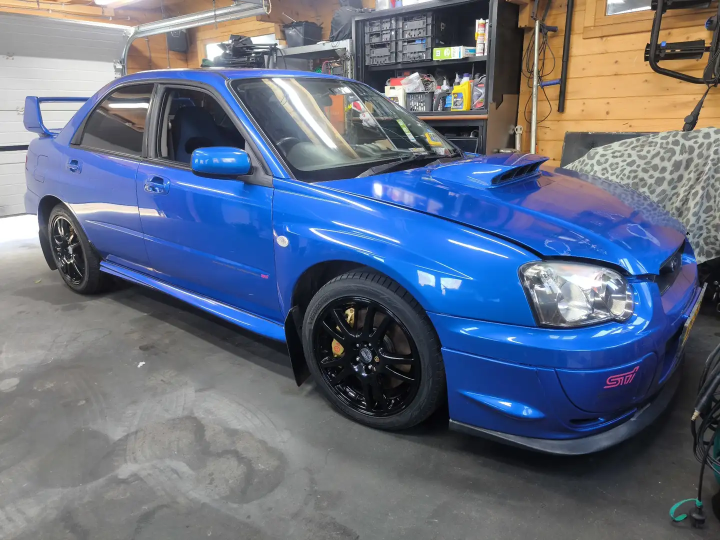 Subaru Impreza WRX STi Blauw - 1