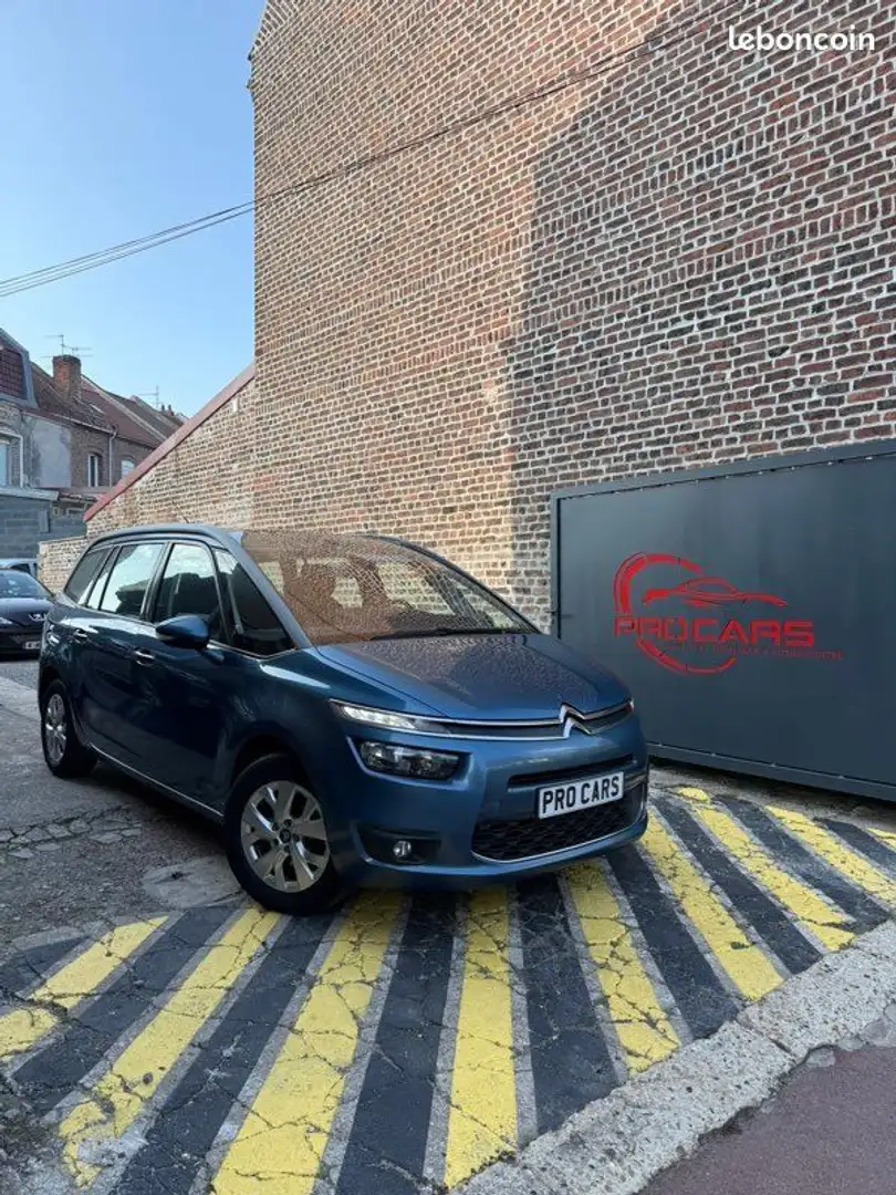Citroen C4 Picasso Citroën Bleu - 1