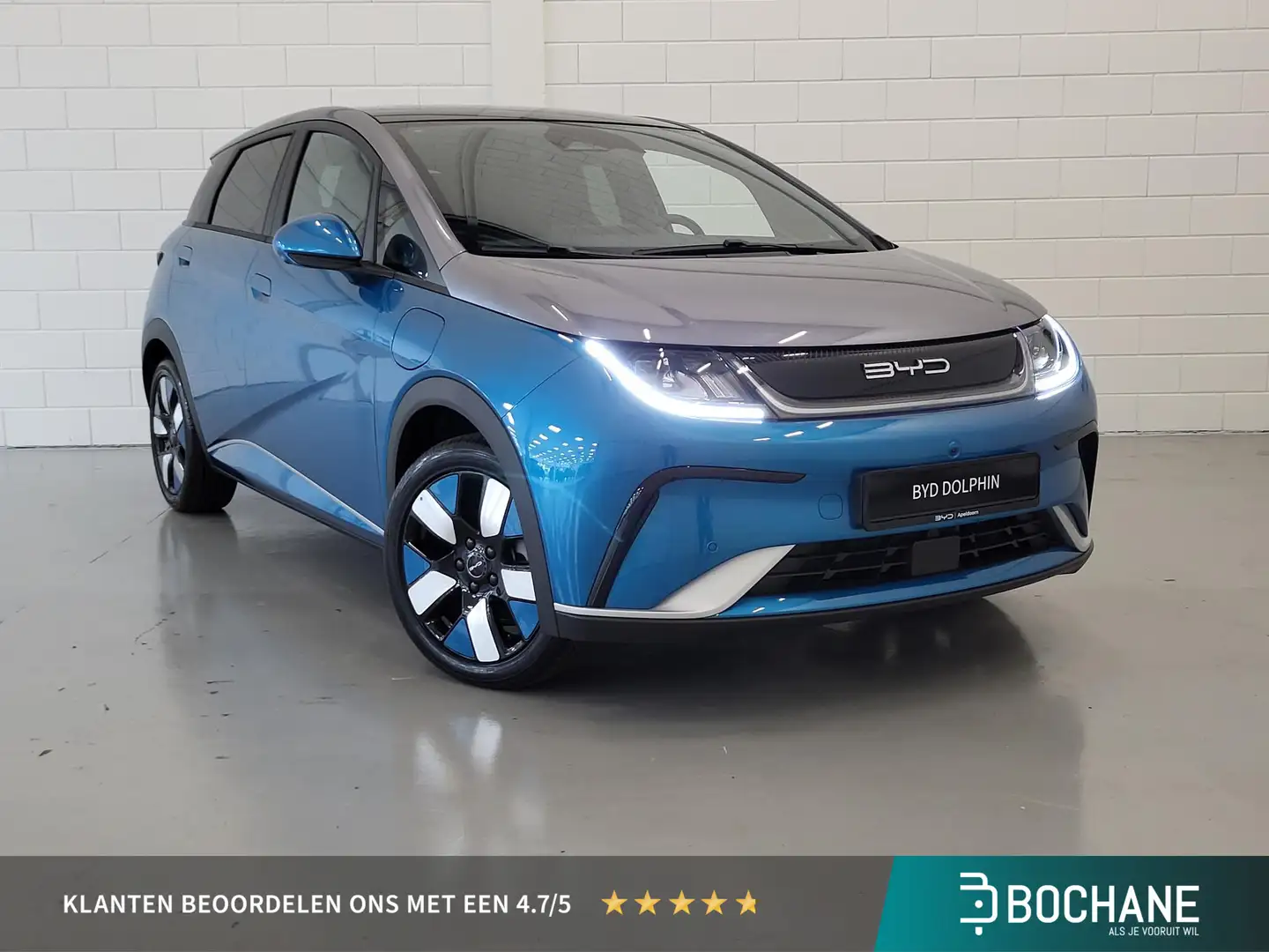 BYD Dolphin Design 60 kWh VOORRAAD ACTIE! Albastru - 1