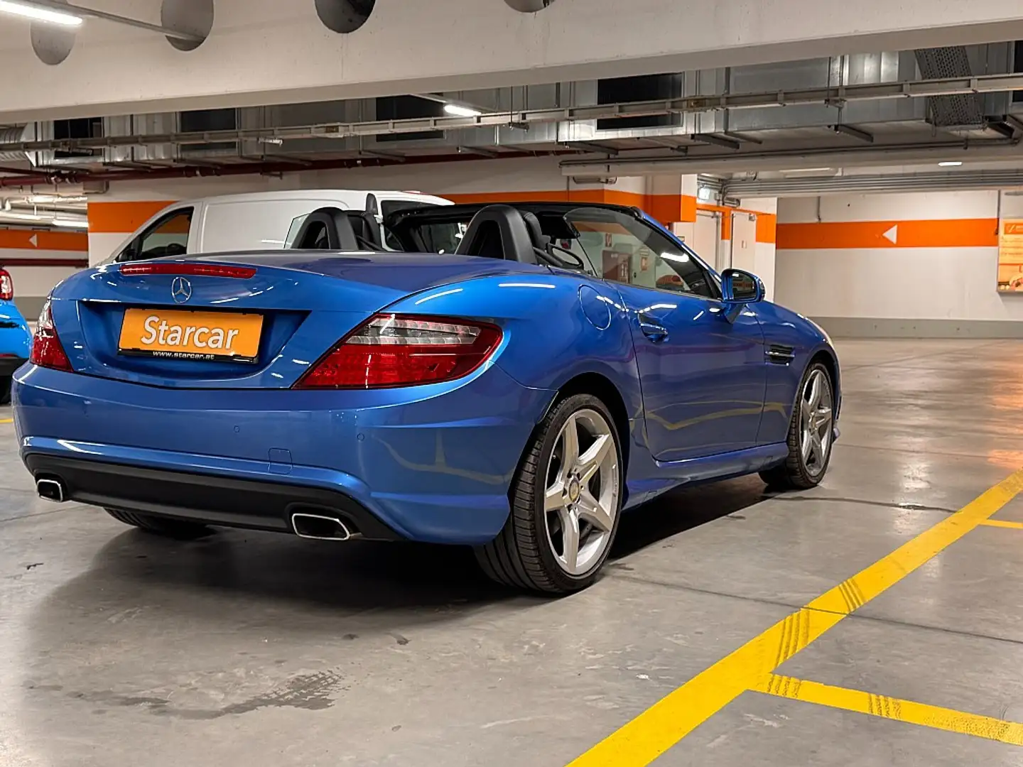 Mercedes-Benz SLK 250 CDI BlueEfficiency DPF Aut. Azul - 2