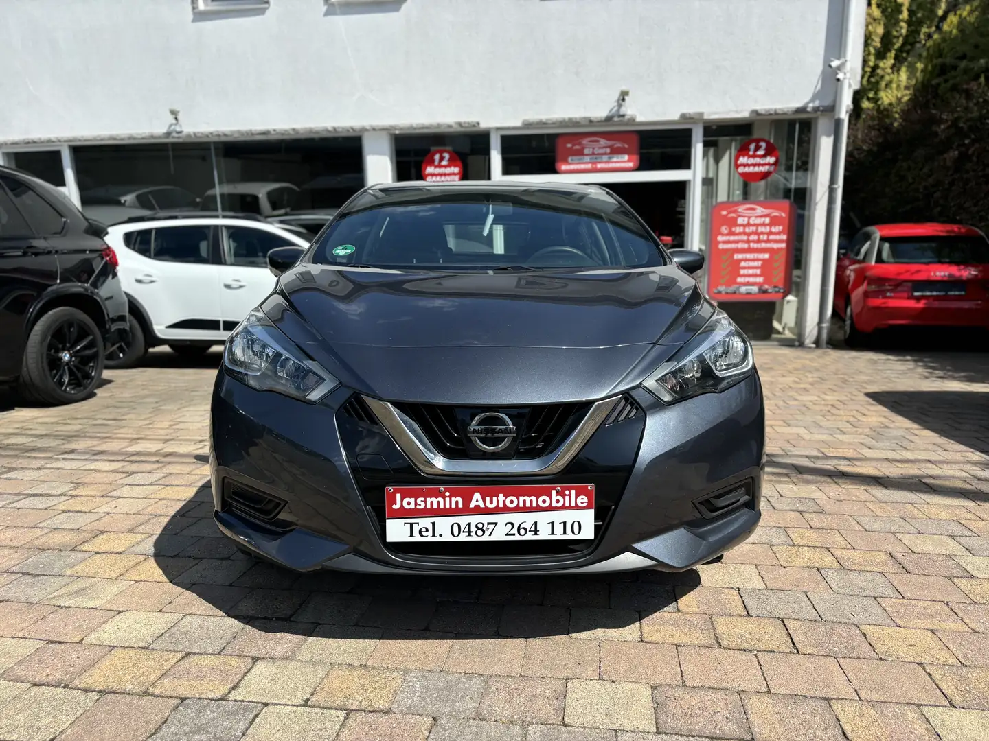 Nissan Micra 1.0i*BOSE*5PORTES*GPS*CAMERA*AIRCO*GARANTIE 12MOIS Gris - 2