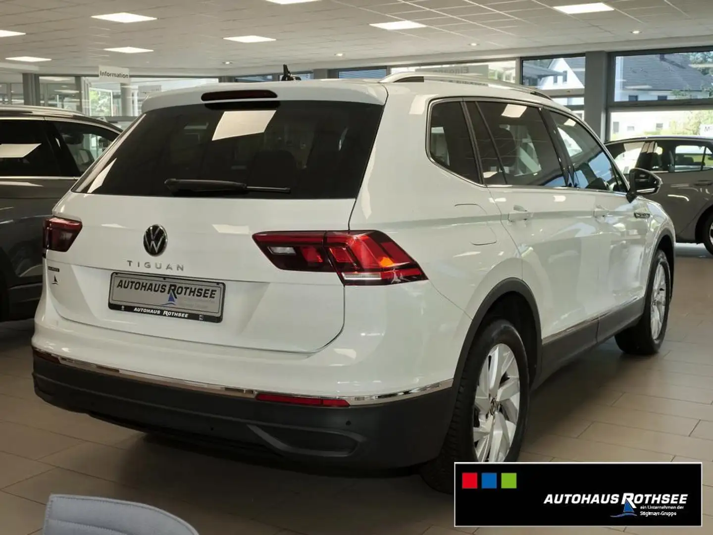 Volkswagen Tiguan Allspace Life 1.5 TSI ACC+AHK+KAMERA+LED Weiß - 2