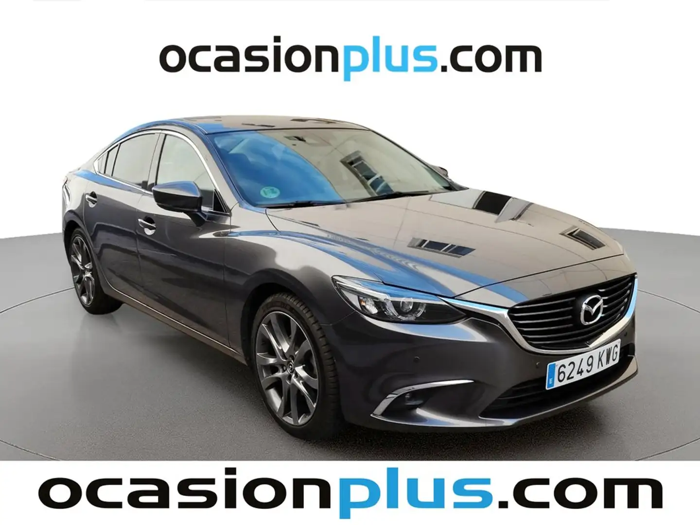 Mazda 6 2.2DE Luxury (Navi) Aut. 110kW Gris - 2