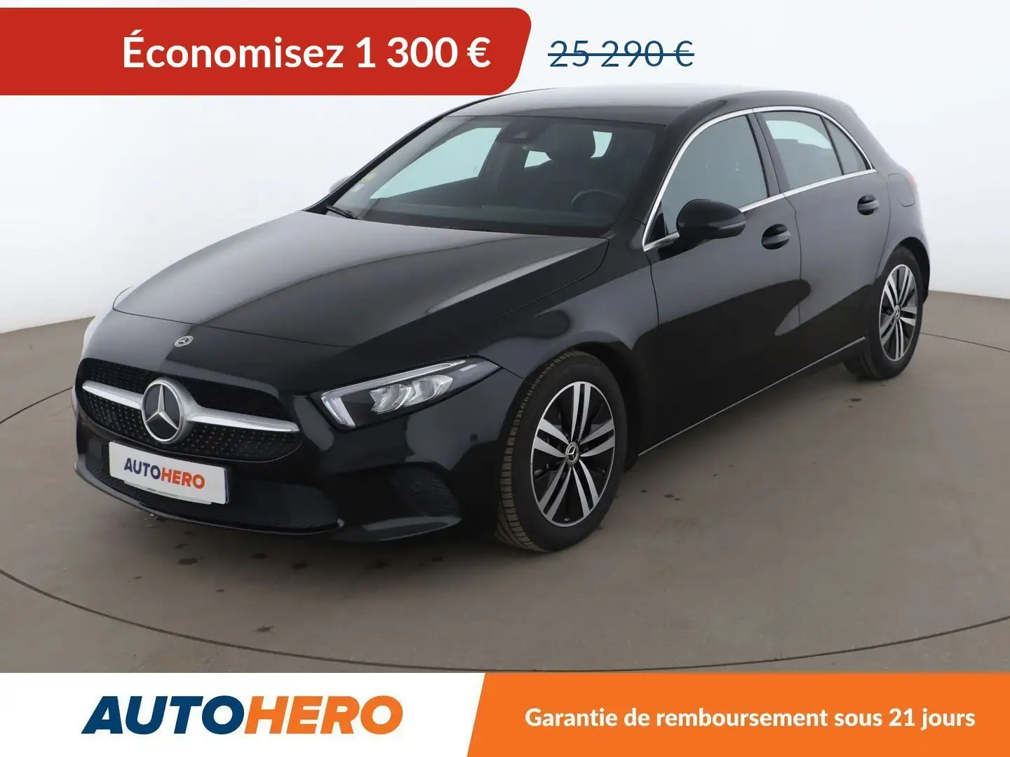 Mercedes-Benz A 180 180 d Progressive Line 8G-DCT Noir - 1