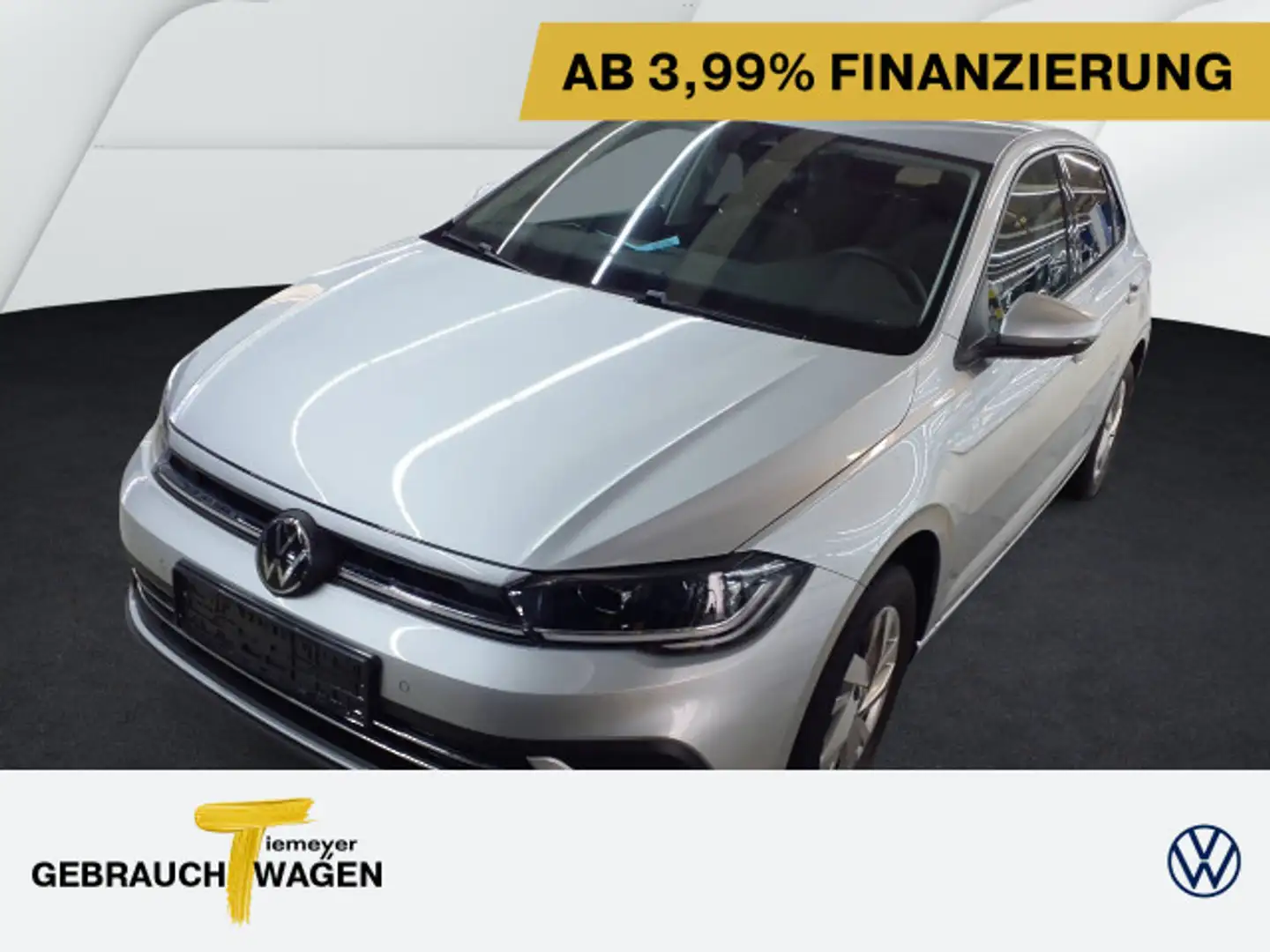 Volkswagen Polo 1.0 TSI DSG STYLE NAVI LED CLIMATRONIC ACC Silber - 1