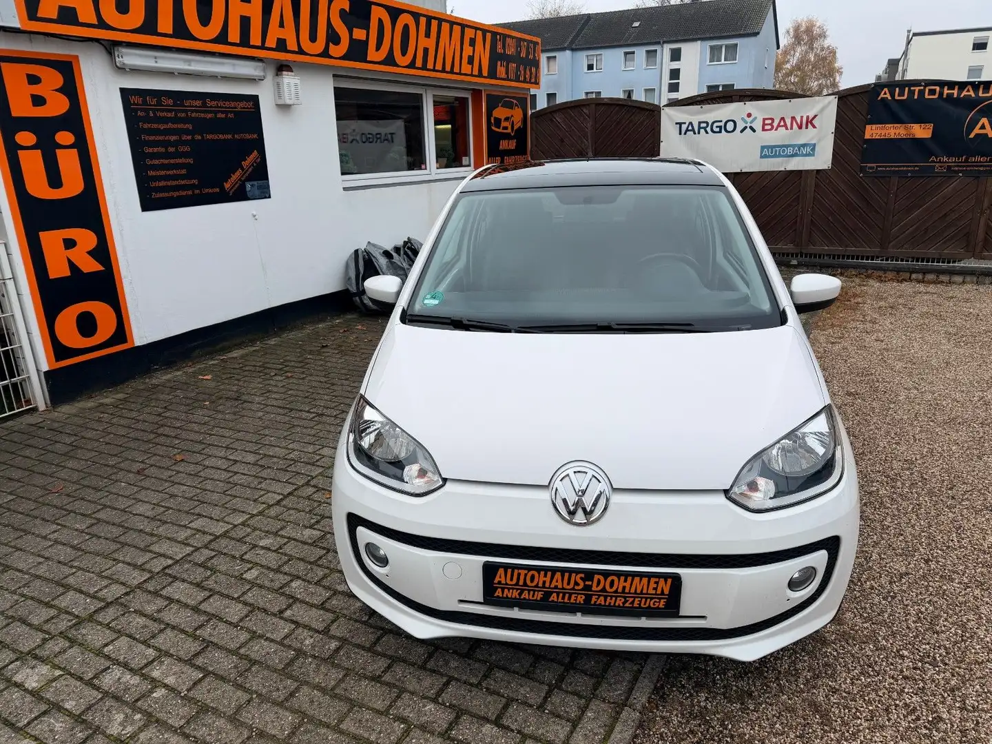 Volkswagen up! +Scheckheft+Klima+Sitzheizung+Schiebedach Weiß - 2