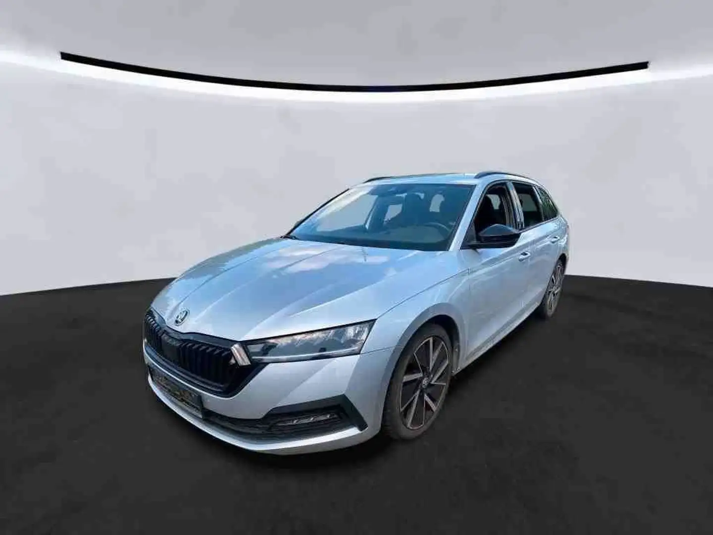 Skoda Octavia 2.0 TDI DSG Combi Style*VIRTUAL*NAVI*AHK Zilver - 1